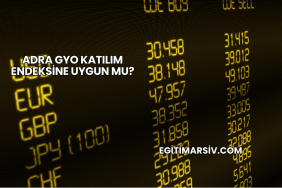 Adra GYO Katılım Endeksine Uygun mu?