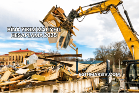 Bina Yıkım Maliyeti Hesaplama 2025