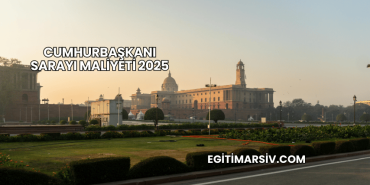 Cumhurbaşkanı Sarayı Maliyeti 2025
