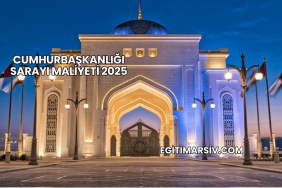 Cumhurbaşkanlığı Sarayı Maliyeti 2025