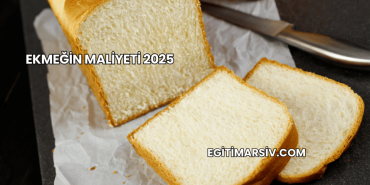 Ekmeğin Maliyeti 2025