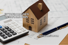 Ev Yapım Maliyeti Hesaplama 2025