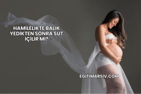 Hamilelikte Balık Yedikten Sonra Süt İçilir mi?
