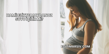 Hamilelikte Maydanoz Suyu İçilir mi?