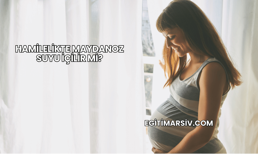 Hamilelikte Maydanoz Suyu İçilir mi?