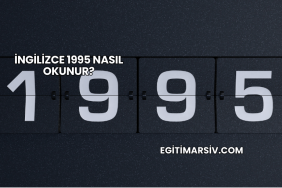 İngilizce 1995 Nasıl Okunur?