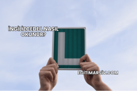 İngilizcede L Nasıl Okunur?