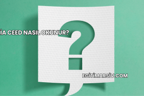 Kia Ceed Nasıl Okunur?