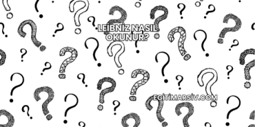 Leibniz Nasıl Okunur?