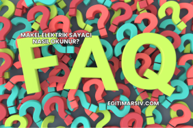 Makel Elektrik Sayacı Nasıl Okunur?