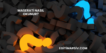 Maserati Nasıl Okunur?