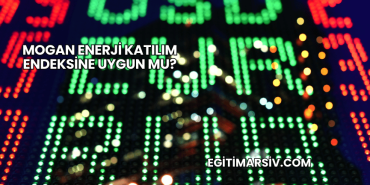 Mogan Enerji Katılım Endeksine Uygun mu?
