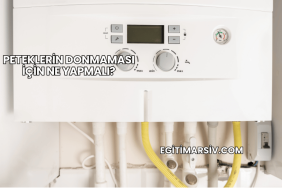 Peteklerin Donmaması İçin Ne Yapmalı?