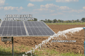 Tarlaya Elektrik Çekme Maliyeti 2025
