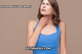 Balgam Orucu Bozar mı?