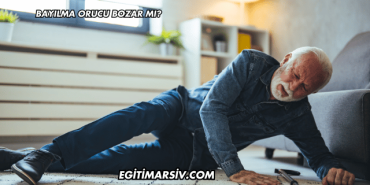 Bayılma Orucu Bozar mı?