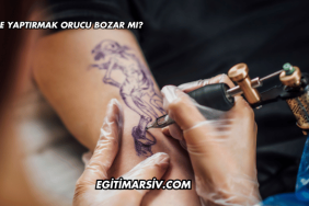 Dövme Yaptırmak Orucu Bozar mı?