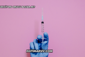 Enjeksiyon Orucu Bozar mı?