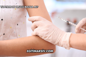 İğne Yaptırmak Orucu Bozar mı?