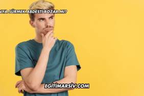 Kolonya Sürmek Abdesti Bozar mı?