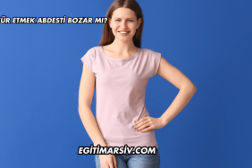 Küfür Etmek Abdesti Bozar mı?