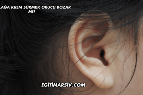 Kulağa Krem Sürmek Orucu Bozar mı?