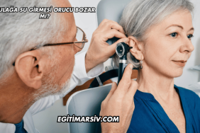 Kulağa Su Girmesi Orucu Bozar mı?