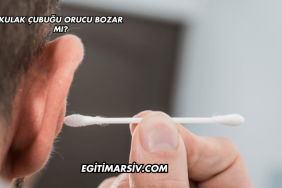 Kulak Çubuğu Orucu Bozar mı?