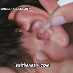 Kulak Damlası Orucu Bozar mı?