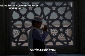 Namazda Terlemek Namazı Bozar mı?