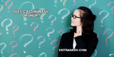 Oleg Cassini Nasıl Okunur?