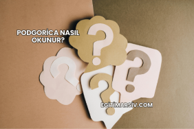 Podgorica Nasıl Okunur?