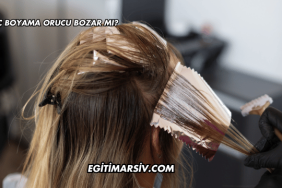 Saç Boyama Orucu Bozar mı?
