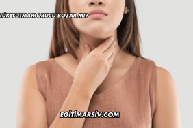 Tükürük Yutmak Orucu Bozar mı?