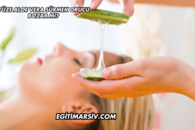 Yüze Aloe Vera Sürmek Orucu Bozar mı?