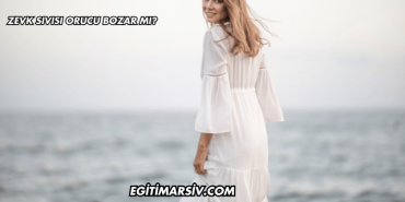 Zevk Sıvısı Orucu Bozar mı?