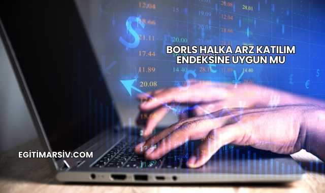 Borls Halka Arz Katılım Endeksine Uygun mu