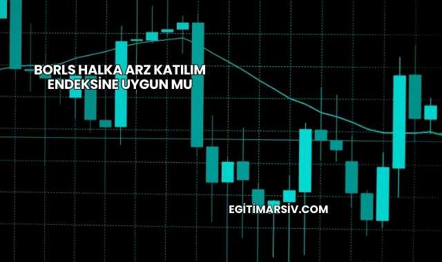 Borls Halka Arz Katılım Endeksine Uygun mu