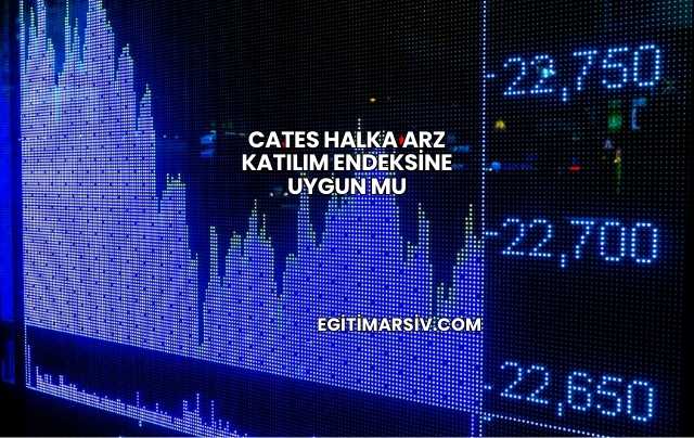 Cates Halka Arz Katılım Endeksine Uygun mu