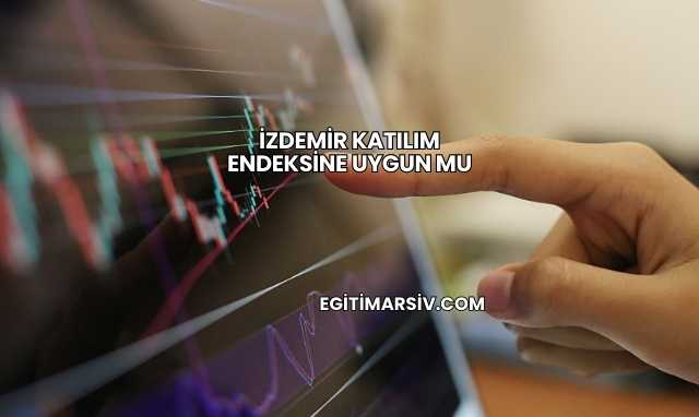 İzdemir Katılım Endeksine Uygun mu