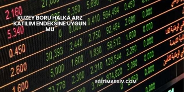Kuzey Boru Halka Arz Katılım Endeksine Uygun mu