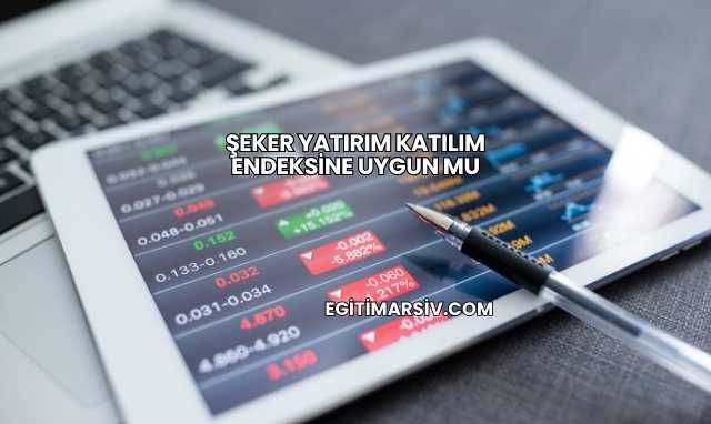 Şeker Yatırım Katılım Endeksine Uygun mu