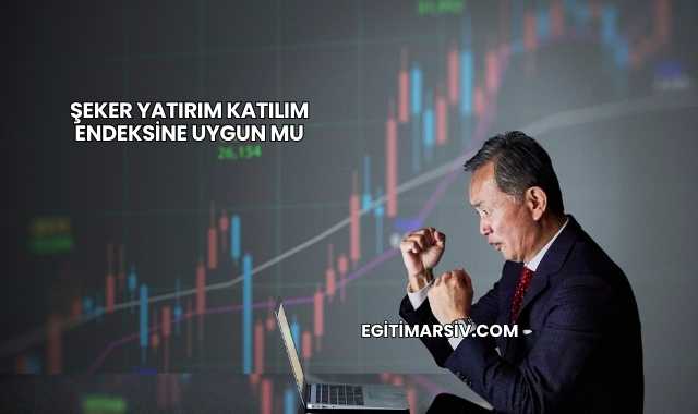 Şeker Yatırım Katılım Endeksine Uygun mu