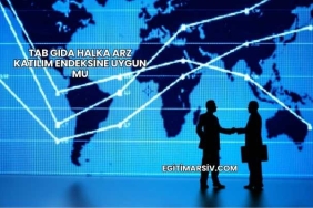 Tab Gıda Halka Arz Katılım Endeksine Uygun mu