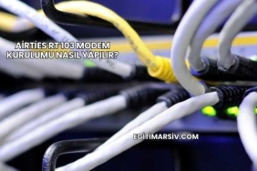 Airties Rt 103 Modem Kurulumu Nasıl Yapılır?