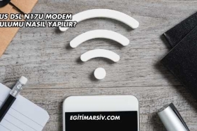 Asus Dsl N17U Modem Kurulumu Nasıl Yapılır?