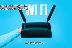 Aztech Dsl605EW Modem Kurulumu Nasıl Yapılır?