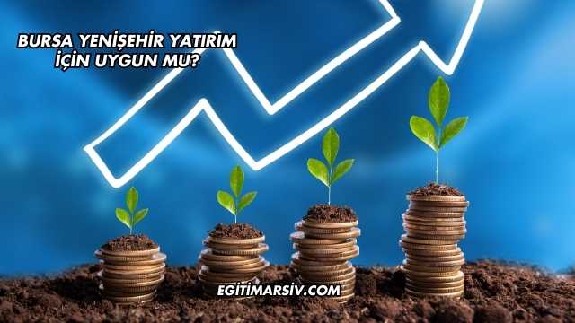 Bursa Yenişehir Yatırım İçin Uygun mu?