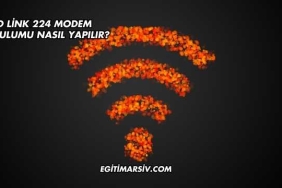 D Link 224 Modem Kurulumu Nasıl Yapılır?