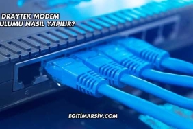 Draytek Modem Kurulumu Nasıl Yapılır?
